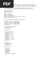 Arduino Obstacle Avoiding Robot Code