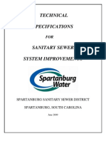 001 Sewer Technical Specs