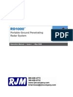 GPR Ground Penetrating Radar Manual