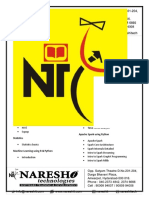 Diploma in Data Science Online Training Content by MR Navin NareshIT Modified