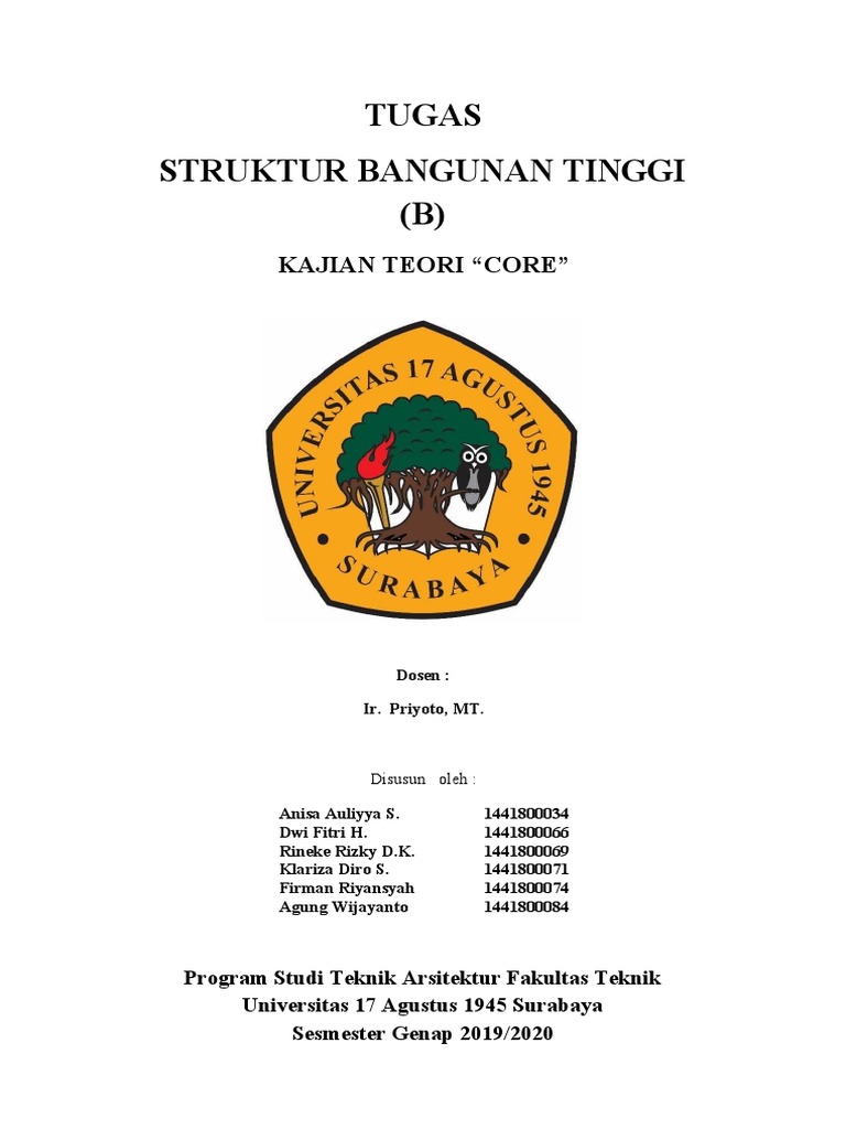 Struktur dan Fungsi Core Bangunan Tinggi | PDF | Seni | Sains & Matematika