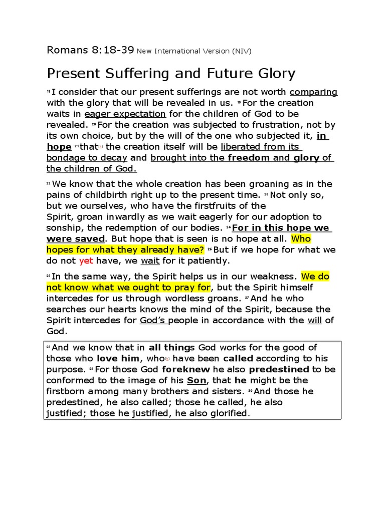 Romans 8 Pdf Systematic Theology Theology