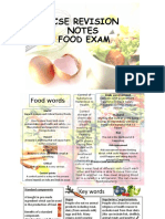 Presentationt - GCSE Revision Notes (Food Exam)