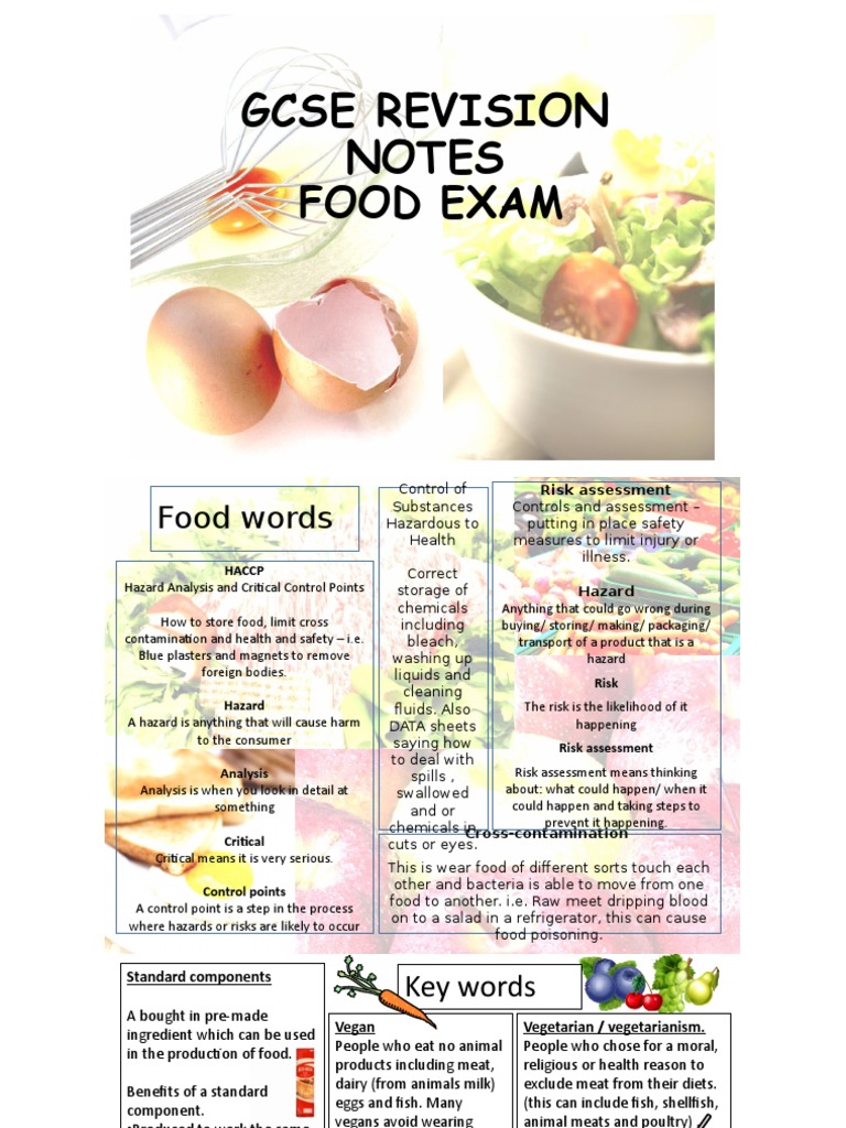 presentationt-gcse-revision-notes-food-exam-pdf-egg-as-food