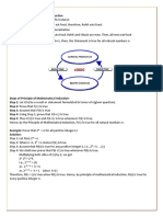 Chapter 4 - Principle of Mathematical Induction Revision Notes