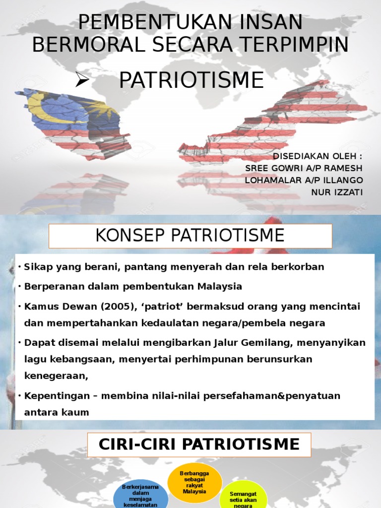 Pembentukan Insan Bermoral Secara Terpimpin Patriotisme Pdf