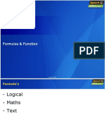 Excel 2007: Formulas & Function
