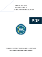 Buku Panduan E-Learning Utk Mhs Fakultas Farmasi PDF