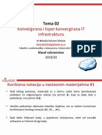 2 Konvergirana I Hiper-Konvergirana IT Infrastruktura PDF