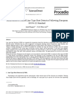 Semiconductor Based Line Type Heat Detector Following European EN54-22 Standard