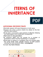 5 Patterns of Inheritance