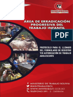 Protocolo Llenado de Formulario Dna S PDF