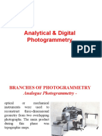 Analytical & Digital Photogrammetry