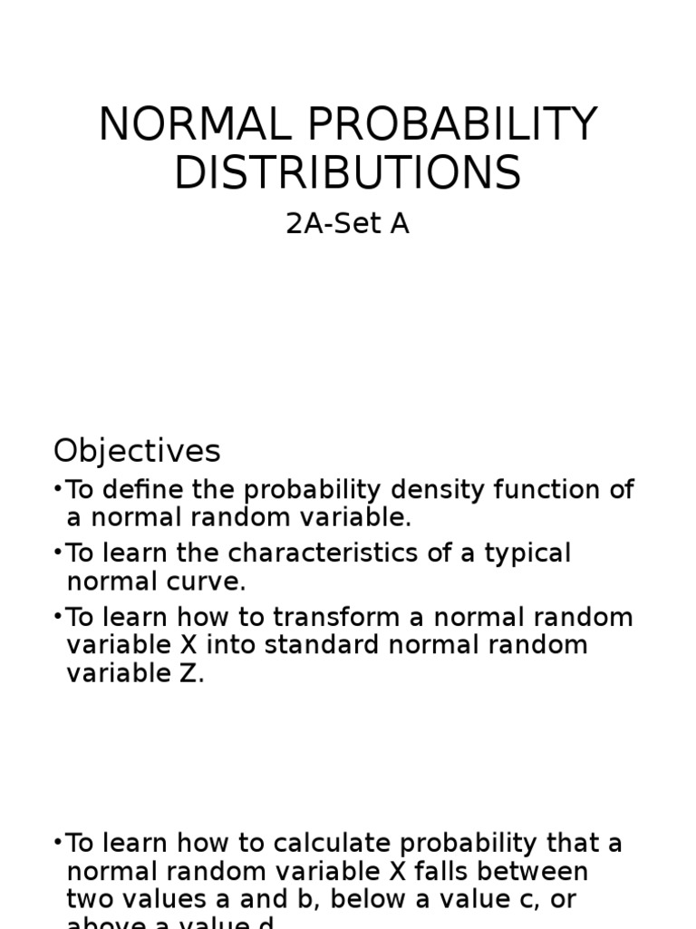 Understanding Normal Distributions | PDF