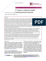 The Evolution of Taiwan's National Health Insurance Drug Reimbursement Scheme