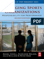 Managing Sports Organizations, Second Edition