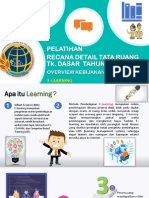 Overview Kebijakan Pelatihan RDTR TK Dasar E-Learning 2020