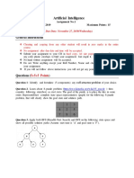 AI Assignment No 1 Fall2019 PDF