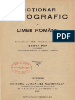 Dictionar Ortografic Al Limbii Romane