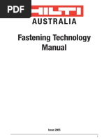 Fastening Technology Manual: Australia