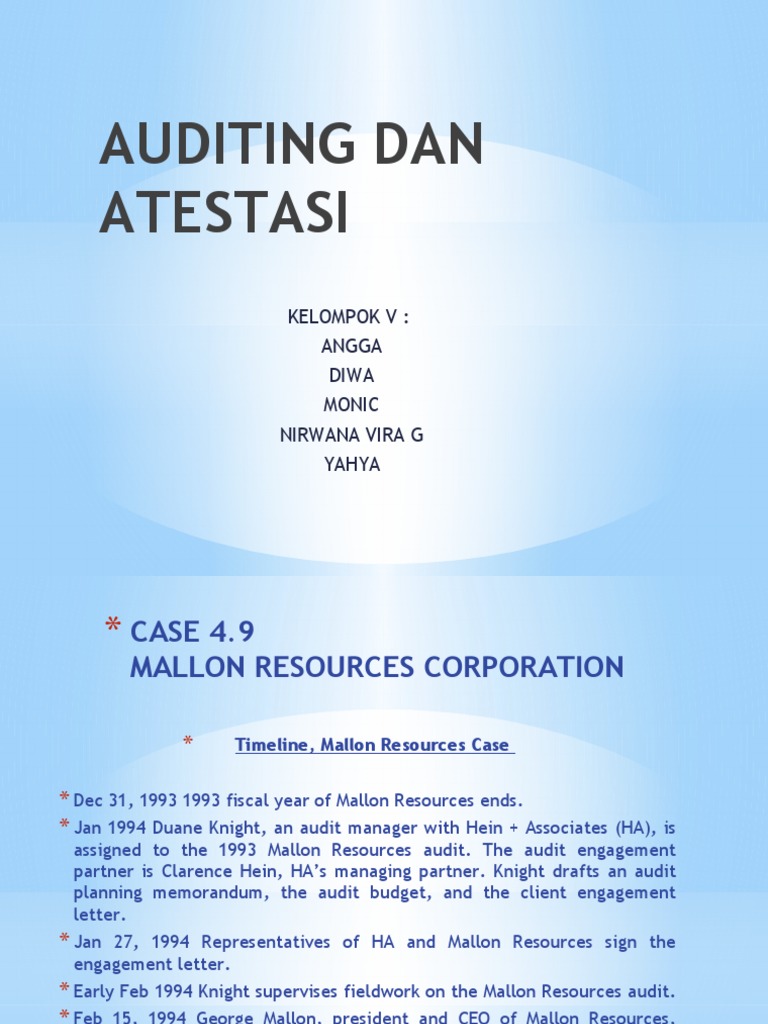 Translate PPT Audit | PDF | Accounting | Corporate Law