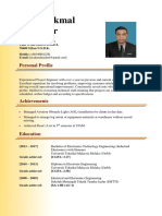 Mohd Akmal Mad Nor: Personal Profile