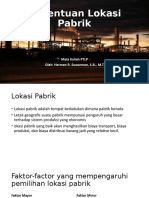 05 - Penentuan Lokasi Pabrik