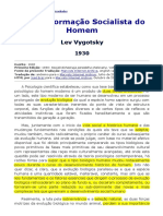 Texto 06 - A Transformação Socialista Do Homem. VIGOTSKI, Lev PDF