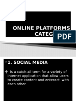 Online Platforms