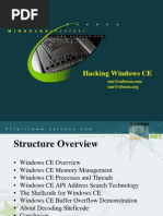 Hacking Windows Ce