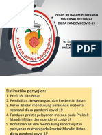 (Dr. Emi Nurjasmi) Webinar Peran IBI DLM Pelayanan Maternal Diera Pandemi Covid-19 PDF