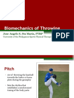 Biomechanics of Throwing: Jose Angelo S. Sta Maria, PTRP