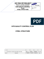 SPC PDH /PP Project: Site Quality Control Plan Steel Structure