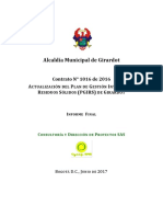 Actualización (PGIRS) de Girardot PDF