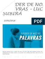 O PODER DE NOSSAS PALAVRAS - Luciano Subirá - ORVALHO.COM - LUCIANO SUBIRÁ