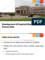 Lect Slides - Development of Empirical Models From Process Data