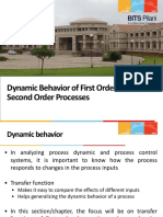 Lect Slides - Dynamic Response of First and Second Order Processes