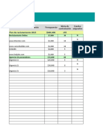 Plan de Reclutamiento Con Excel