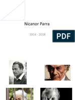 Nicanor Parra, vida y obra del poeta chileno