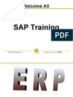 Welcome All: SAP Training