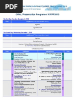 Download Oral Presentation List at AWPP2010 HANOI VIETNAM by tuxedomask SN45640429 doc pdf
