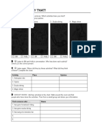 Present Perfect - Listening Exercise