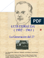 Luis Cernuda, Presentación