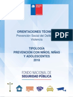 Prevención Con NNA 2018 PDF