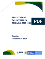 UPME Proyeccion Demanda GN Dic 2019 PDF