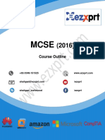 EZXPRT-MCSE Course Outline.