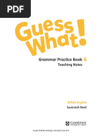 Grammar Practice Book: Teaching Notes