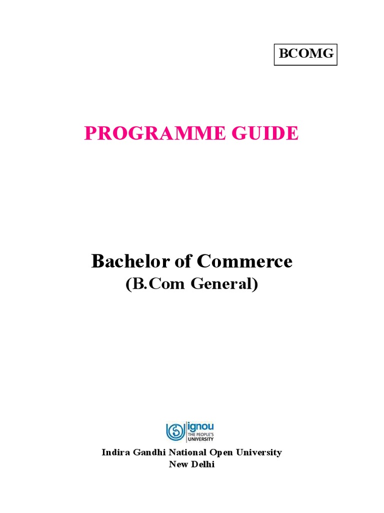 PG BCOMG SOMS Final PDF | PDF | Learning