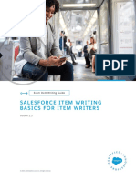 Item Writing Basics For Item Writers - Version 2.3 - 9-26-2019