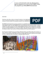 Construccción Virtual Del Casco Estructural Del Centro de Información